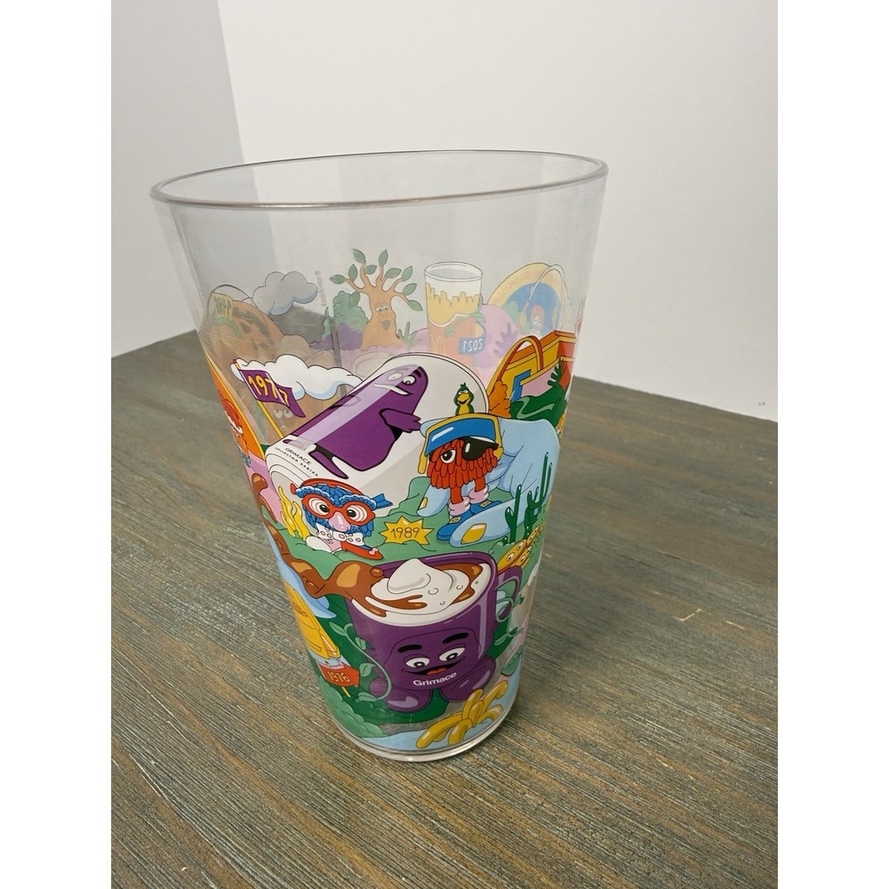 McDonald's 2024 Collector's Edition Grimace & Friends Plastic Cup